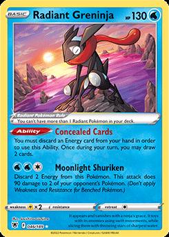 Radiant Greninja 046/189