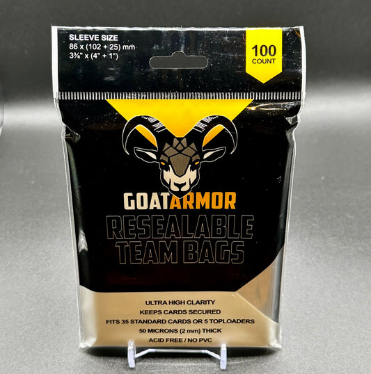 Goat Armor Resealable Team Bags