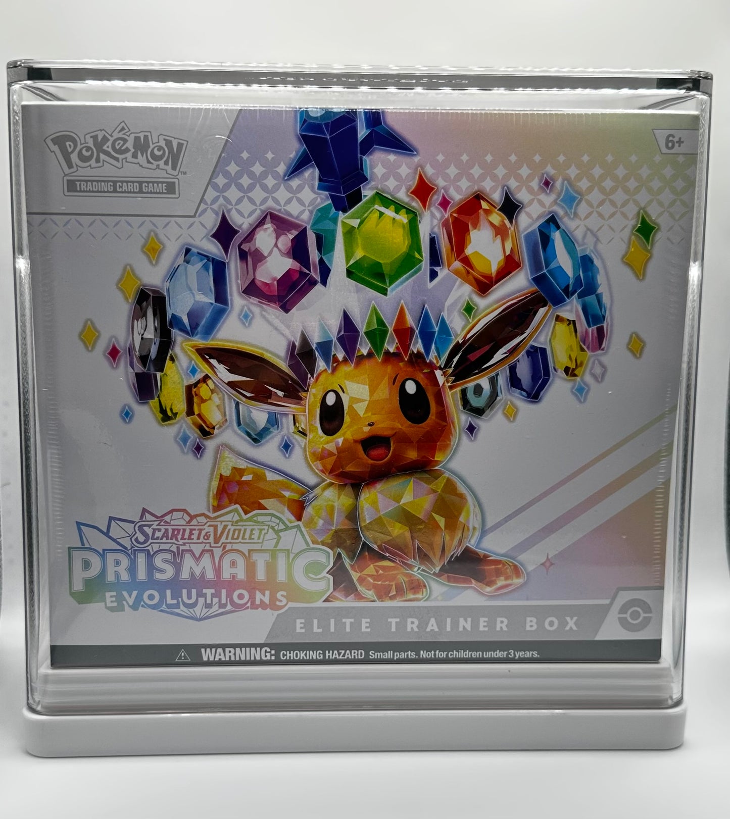 Prismatic Evolutions Elite Trainer Box (price includes shipped in plastic storage container)