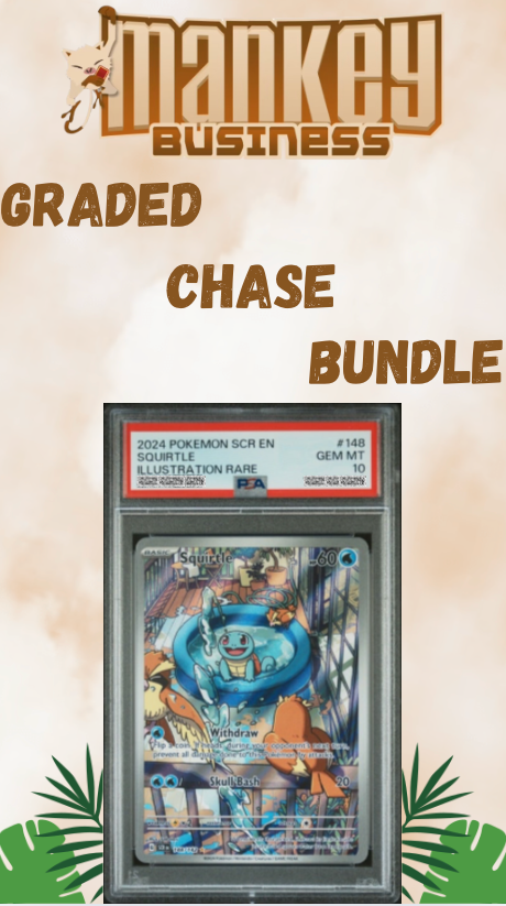 Poké Pack Bundle—Graded Chase Edition ✨ Drop #3 – Mankey Business