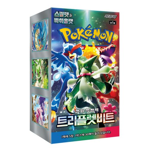 Korean) Pokmon TCG: Triple Beat Booster Box Mankey Business Korean) Pokmon TCG: Triple Beat Booster Box Mankey Business