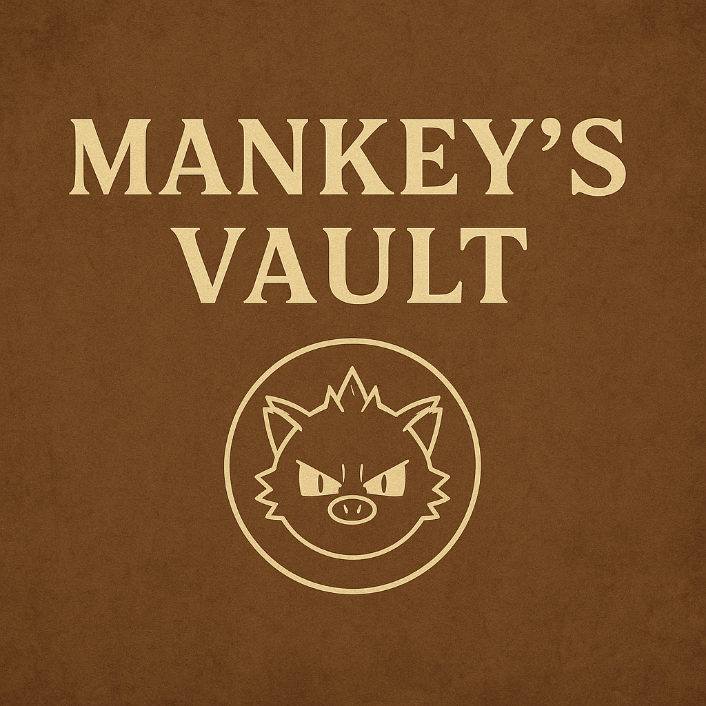 English Pokémon—Mankey's Vault