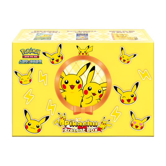 (Korean) Pokémon TCG: Pikachu Present Box