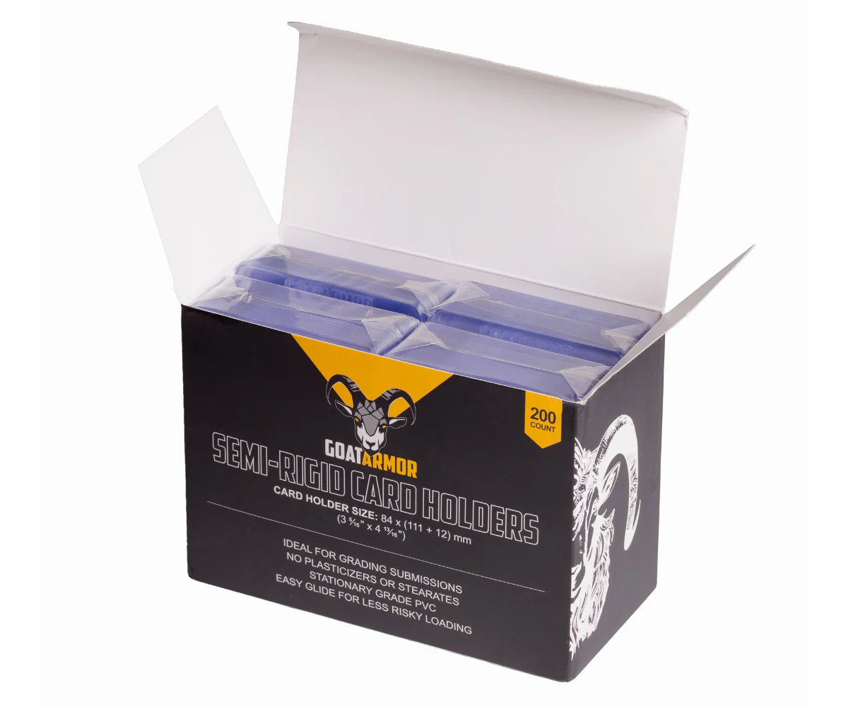 Goat Armor Semi-Rigid Card Holders (200 Count)
