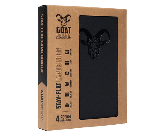 4 Pocket "Stay Flat" Card Binder