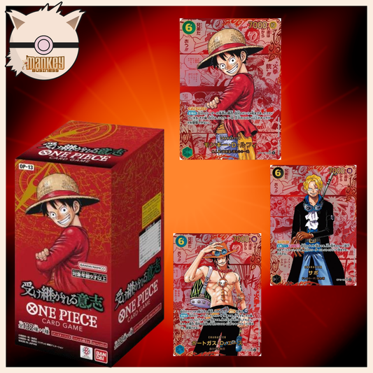 Japanese One Piece OP-13 Carrying on His Will