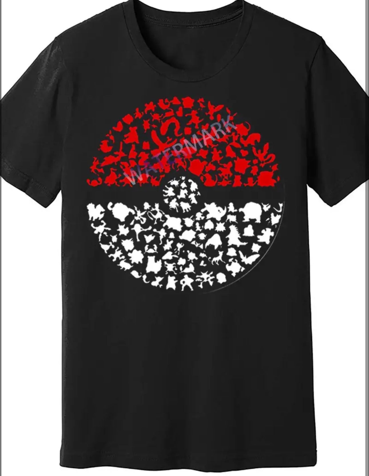 Poké Ball Silhouette Tee – Kanto Edition