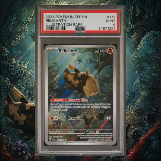 PSA MINT 9 | Relicanth #173 Pokemon Temporal Forces
