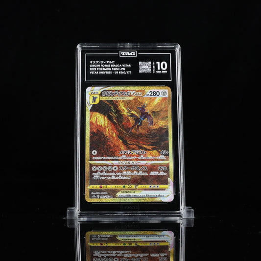 TAG GEM MINT 10 | オリジンディアルガ ORIGIN FORME DIALGA VSTAR 2022 POKÉMON SWORD & SHIELD JAPANESE #260/172 VSTAR UNIVERSE FULL ART - ULTRA RARE