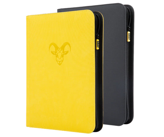 9 Pocket "Stay Flat" Card Binder