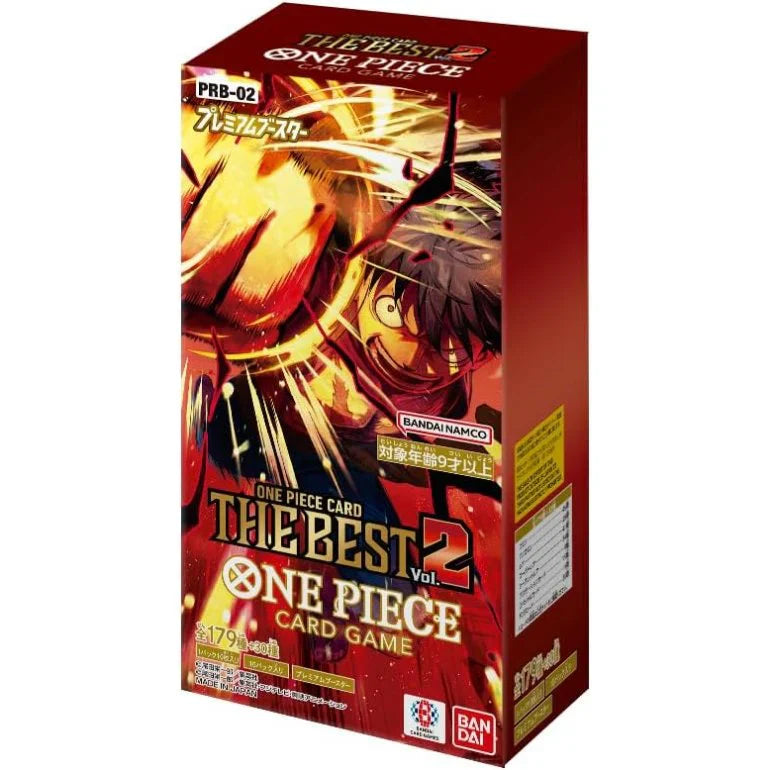 (Japanese) One Piece TCG: The Best PRB-02 Vol. 2 Booster Box