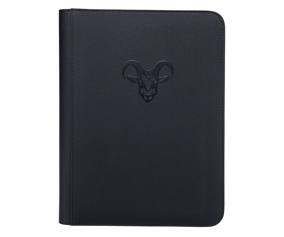 black card binder 9 Pocket "Stay Flat" Card Binder – Mankey Business