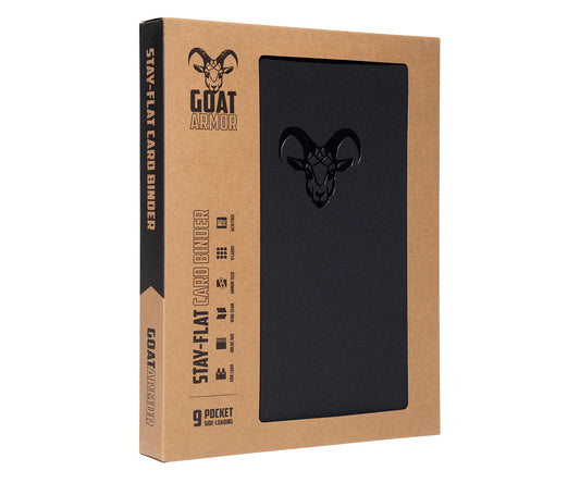 9 Pocket "Stay Flat" Card Binder