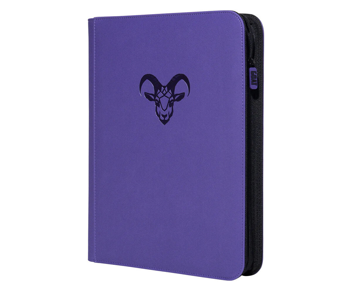 9 Pocket "Stay Flat" Card Binder