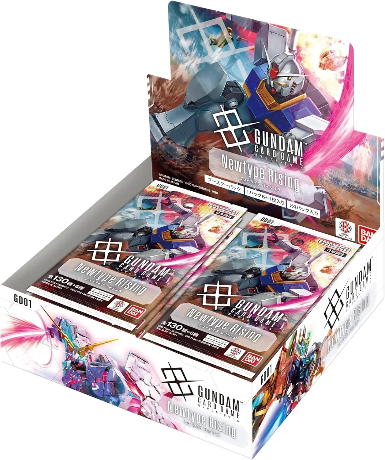(Japanese) Gundam TCG: Newtype Rising Booster Box [GD01]